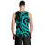 Palau Men's Tank Top - Turquoise Tentacle Turtle - Polynesian Pride