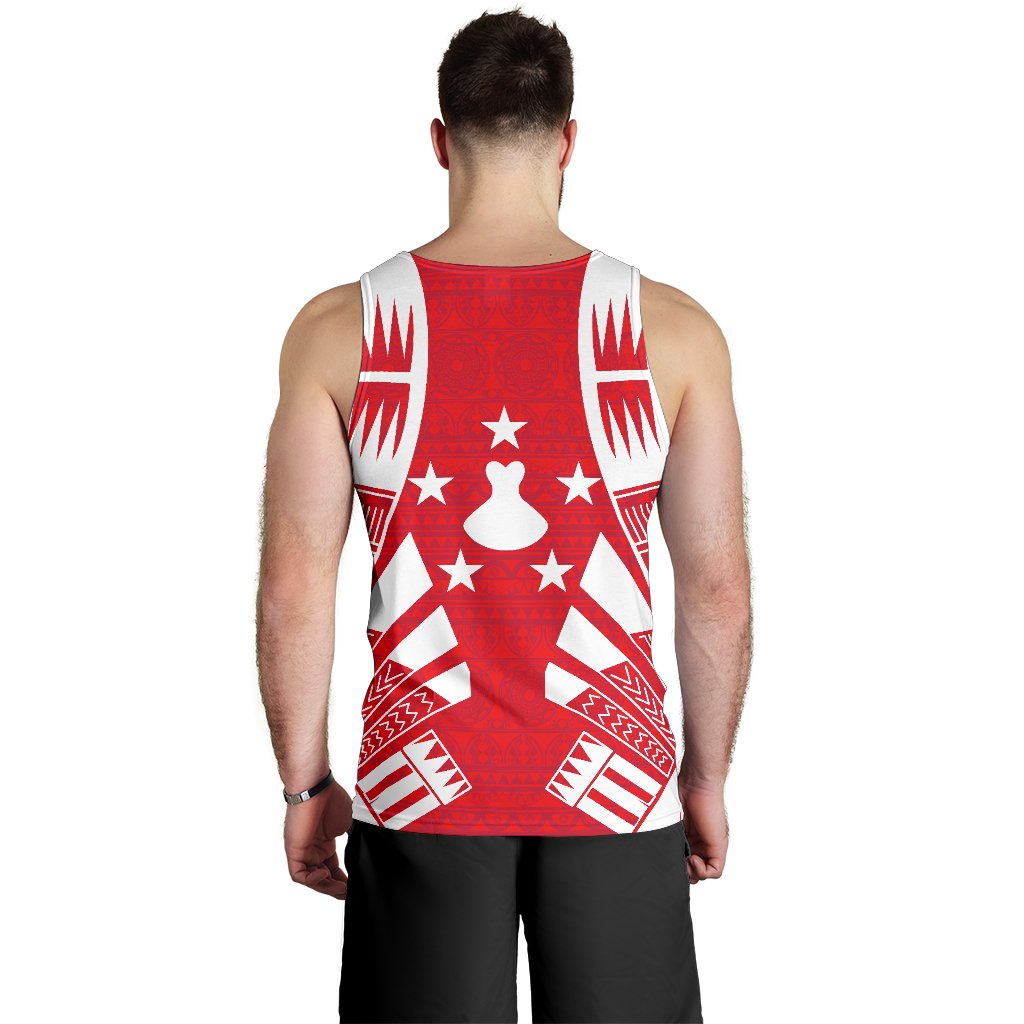 Austral Islands Men Tank Top - Polynesian Tattoo Flag - Polynesian Pride