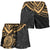 Polynesian Shorts (Women) - Polynesian Golden Turtle - Polynesian Pride