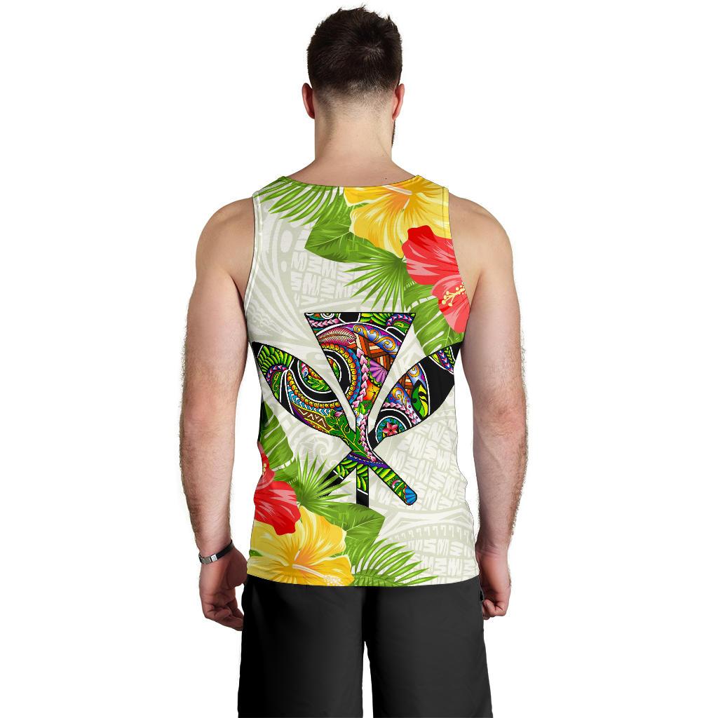 Polynesian Hawaii Men's Tank Top Turtle Colorful - Polynesian Pride
