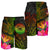 American Samoa Polynesian Men's Shorts - Hibiscus and Banana Leaves - Polynesian Pride