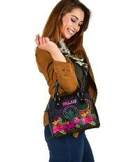 Palau Shoulder Handbag - Summer Hibiscus - Polynesian Pride