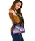 Maori Manaia The Blue Sea Shoulder Handbag, Purple - Polynesian Pride