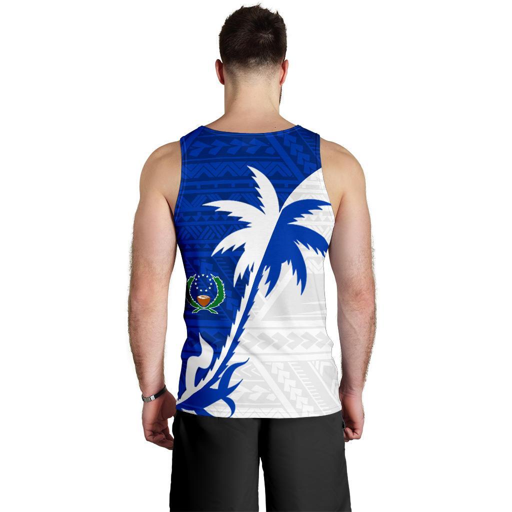 Pohnpei Coconut Tree Men's Tank Top K4 - Polynesian Pride