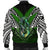 Manaia Mythology Men Bomber Jacket Silver Fern Maori Tattoo - Polynesian Pride