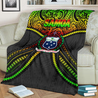 Samoa Premium Blanket Polynesian Tattoo Seashore - Polynesian Pride