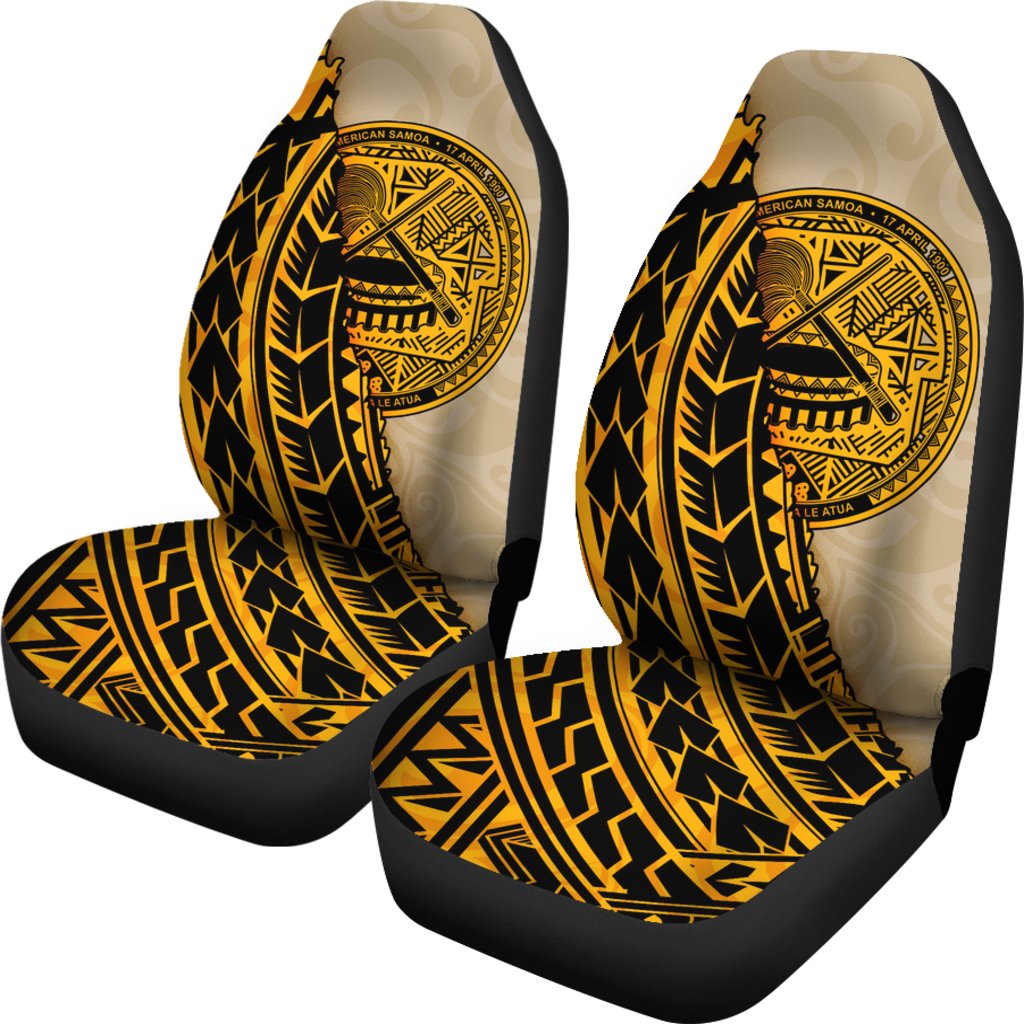 American Samoa Car Seat Covers - Polynesian Wild Style - Polynesian Pride
