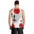 Anzac Maori Men Tank Top Silver Fern Lest For Get - Polynesian Pride