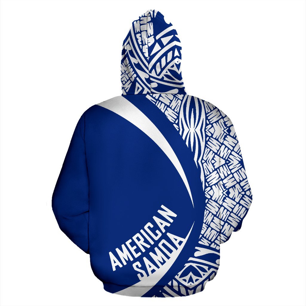 American Samoa Turtle Polynesian Hoodie Circle Style 07 - Polynesian Pride