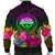 Federated States of Micronesia Men's Bomber Jacket - Summer Hibiscus - Polynesian Pride