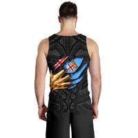 Fiji Personalised Men's Tank Top - Fiji In Me (Black) - Polynesian Pride