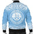 Federated States of Micronesia Men's Bomber Jacket - Fog Blue Style - Polynesian Pride