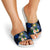 Nauru Polynesian Slide Sandals - Turtle With Plumeria Flowers - Polynesian Pride