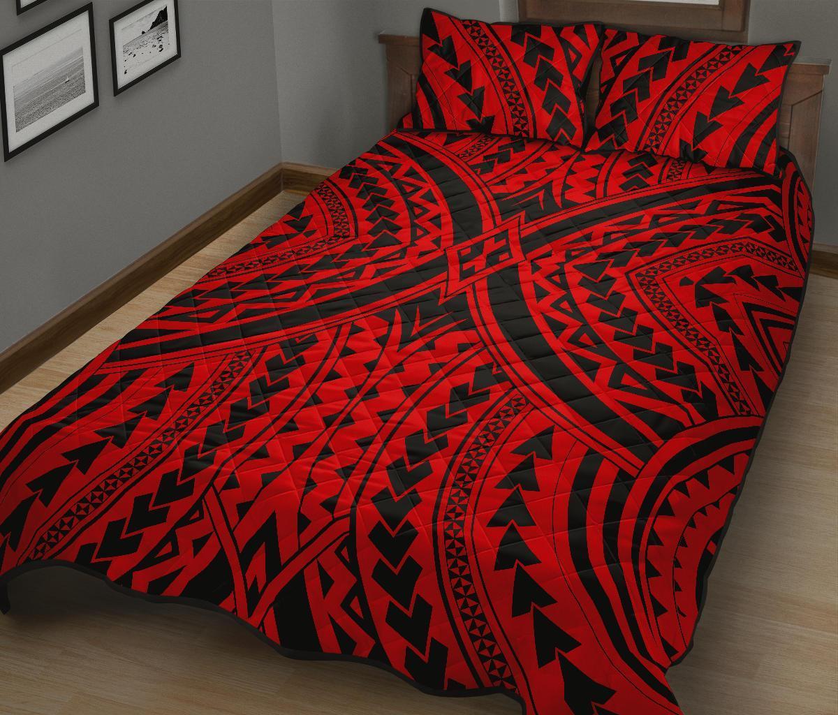 Hawaii Quilt Bed Set Polynesia Tradition AH - Polynesian Pride