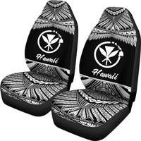 Hawaii Polynesian Car Seat Covers - Pride White Version - Polynesian Pride