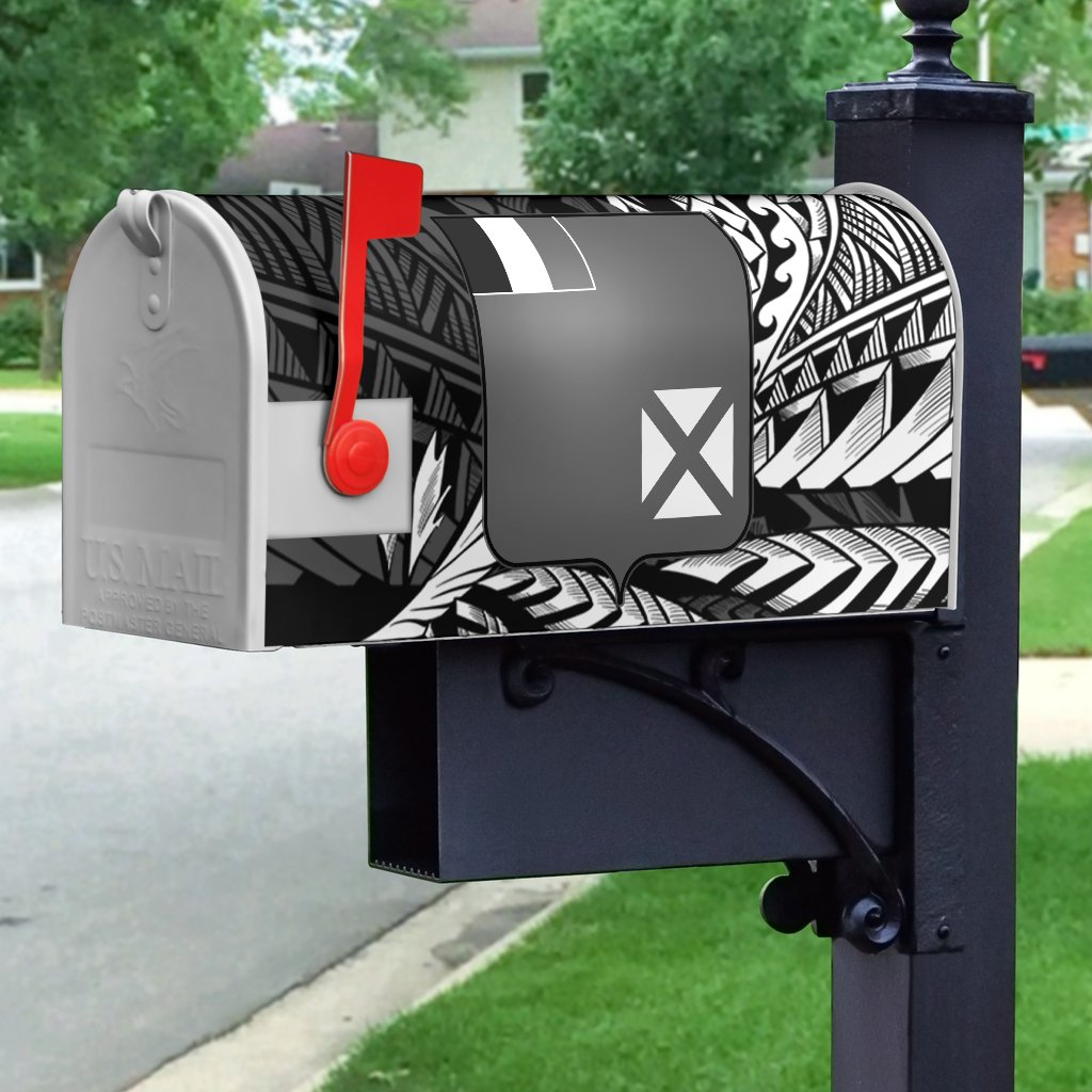 Wallis and Futuna Mailbox Cover - Custom Personalised Wings Style - Polynesian Pride