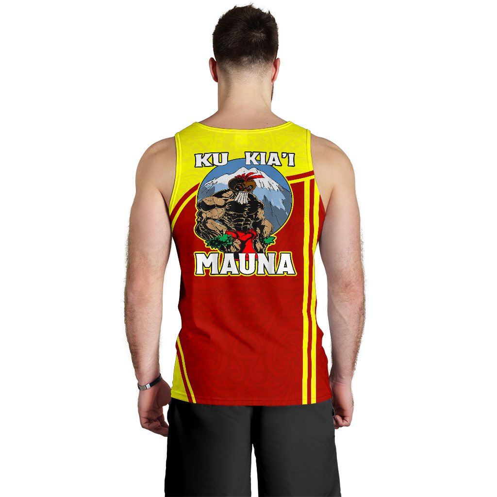 Mauna Kea Men's Tank Top 01 - Polynesian Pride