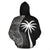 Fiji Polynesian Hoodie Coconut Tree Black - Polynesian Pride