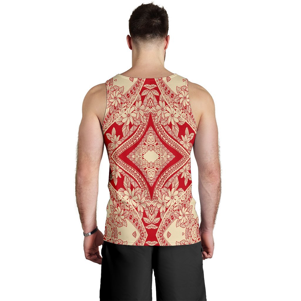 Polynesian Plumeria Mix Hawaii Men's Tank Top - Polynesian Pride