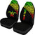 Hawaii Custom Personalised Car Seat Covers - Polynesian Reggae Turtle Curve - Polynesian Pride