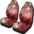 Polynesian Samoa Car Seat Covers - Summer Plumeria (Red) - Polynesian Pride