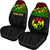 Tonga Custom Personalised Car Seat Covers - Tonga Reggae Coat Of Arms Polynesian Tattoo - Polynesian Pride