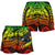 Samoa Polynesian Women's Short - Eagle Tribal Pattern Reggae - Polynesian Pride