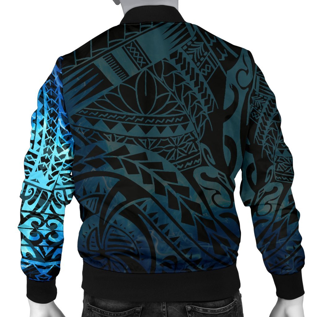 Polynesian Tattoo Style Men's Bomber Jacket Special - Polynesian Pride