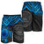 American Samoa Polynesian Shorts (Men) - Blue Turtle - Polynesian Pride