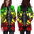 Palau Hoodie Dress - Polynesian Tattoo Reggae - Polynesian Pride