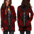 Kiribati Hoodie Dress - Polynesian Tattoo Red - Polynesian Pride