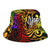 Yap Bucket Hat - Rainbow Polynesian Pattern - Polynesian Pride