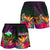 Papua New Guinea Personalised Women's Shorts - Summer Hibiscus - Polynesian Pride