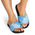 Fiji Tapa Rugby Slide Sandals version Style You Win - Blue - Polynesian Pride