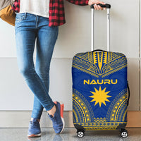 Nauru Flag Polynesian Chief Luggage Cover - Polynesian Pride