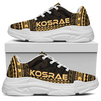 Kosrae Chunky Sneakers - Polynesian Chief Gold Version - Polynesian Pride