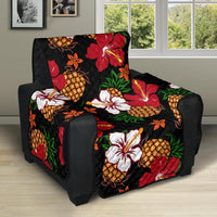 Hawaii Hibiscus Pineapple Tropical Sofa Protectors - Momi style AH - Polynesian Pride