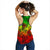 Polynesian Women's Racerback Tank - Reggae Hibiscus Patterns - Polynesian Pride