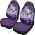 Maori Manaia The Blue Sea Car Seat Cover, Purple - Polynesian Pride