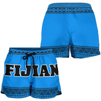 Fijian Women's Short - Tapa Pattern - Polynesian Pride