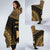 Wallis And Futuna Polynesian Chief Hooded Blanket - Gold Version - Polynesian Pride