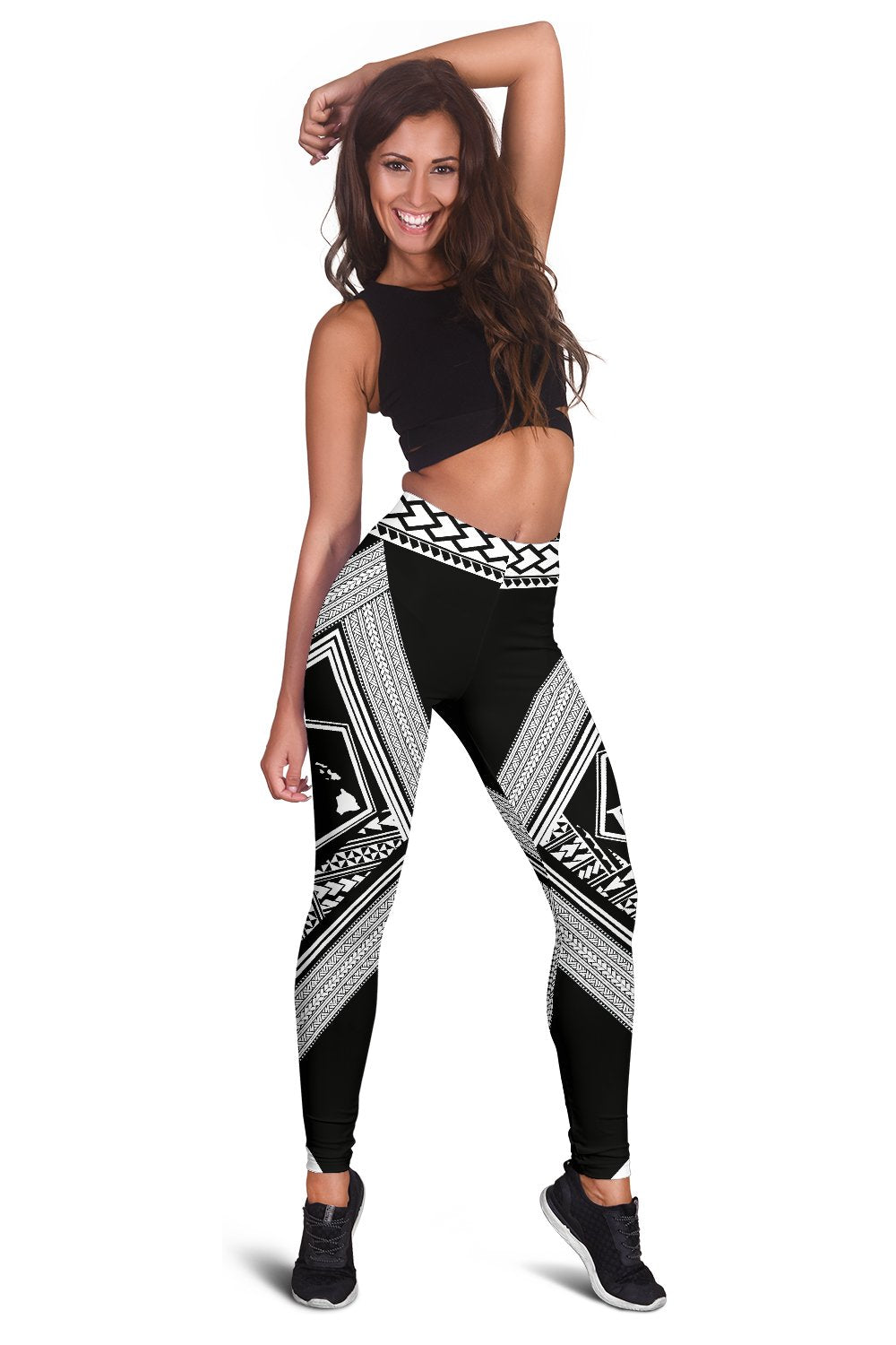 Hawaii Polynesian Leggings - Diamond Style - Polynesian Pride
