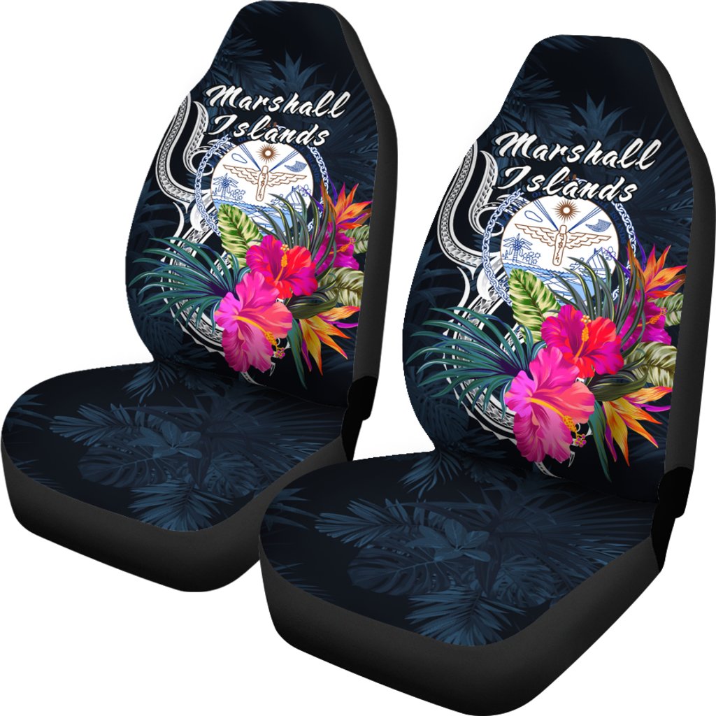 Marshall Islands Polynesian Car Seat Covers - Tropical Flower - Polynesian Pride