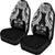 Fiji Polynesian Car Seat Covers Pride Seal And Hibiscus Black - Polynesian Pride