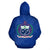 Samoa Rugby Hoodie Samoa Flag Rugby Coat of Arms Blue - Polynesian Pride