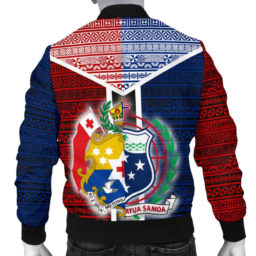 TokoUso Men's Bomber Jacket - Polynesian Pride