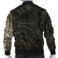 Polynesian Tattoo Style Men's Bomber Jacket New - Polynesian Pride