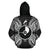 Yap Polynesian ll Over Hoodie Map Black - Polynesian Pride
