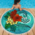 Tahiti Beach Blanket - Tropical Flowers Style - Polynesian Pride