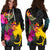 Papua New Guinea Women's Hoodie Dress - Hibiscus Polynesian Pattern - Polynesian Pride